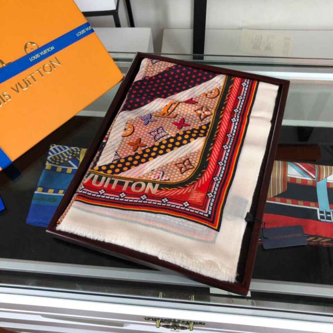 LV Pure Cashmere Women Scarves