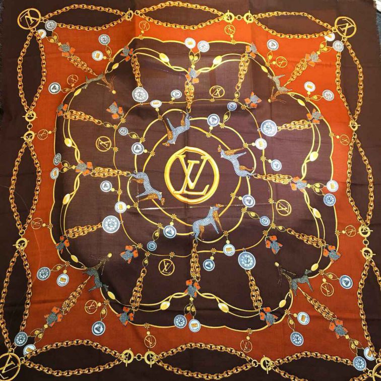 LV Monogram Cashmere Women Scarves