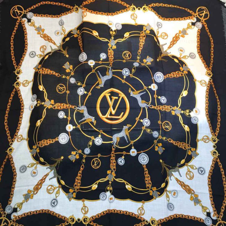 LV Monogram Cashmere Women Scarves