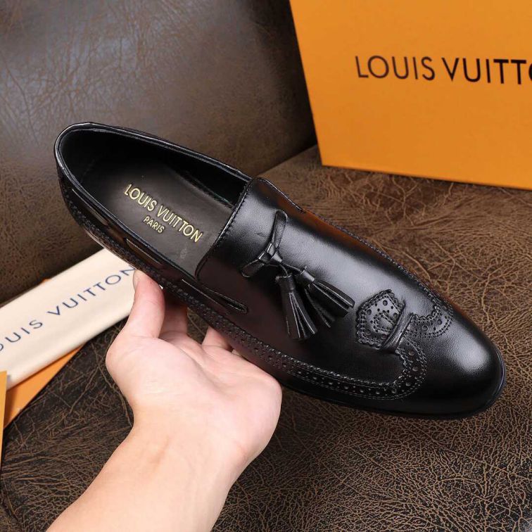 LV Men Business Shoes