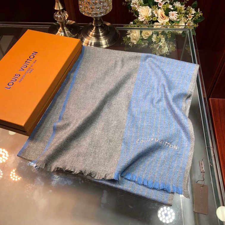 LV 100% Cashmere Women Scarves