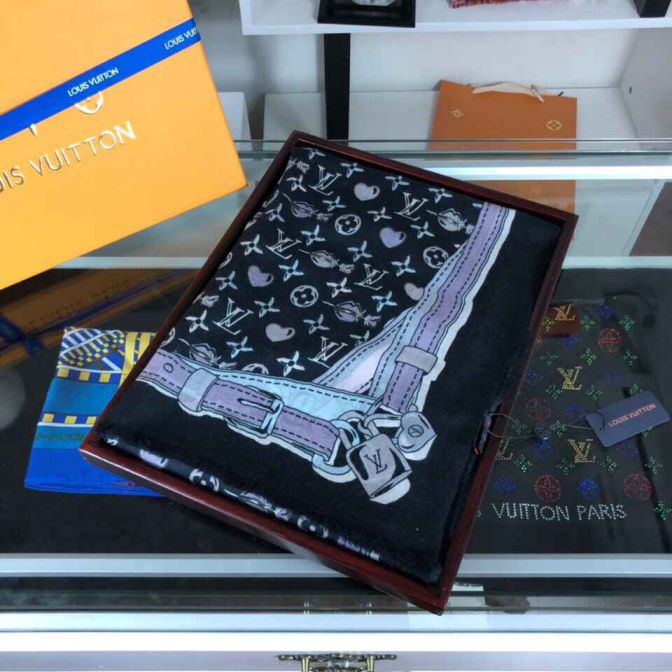 LV Pure Cashmere Women Scarves