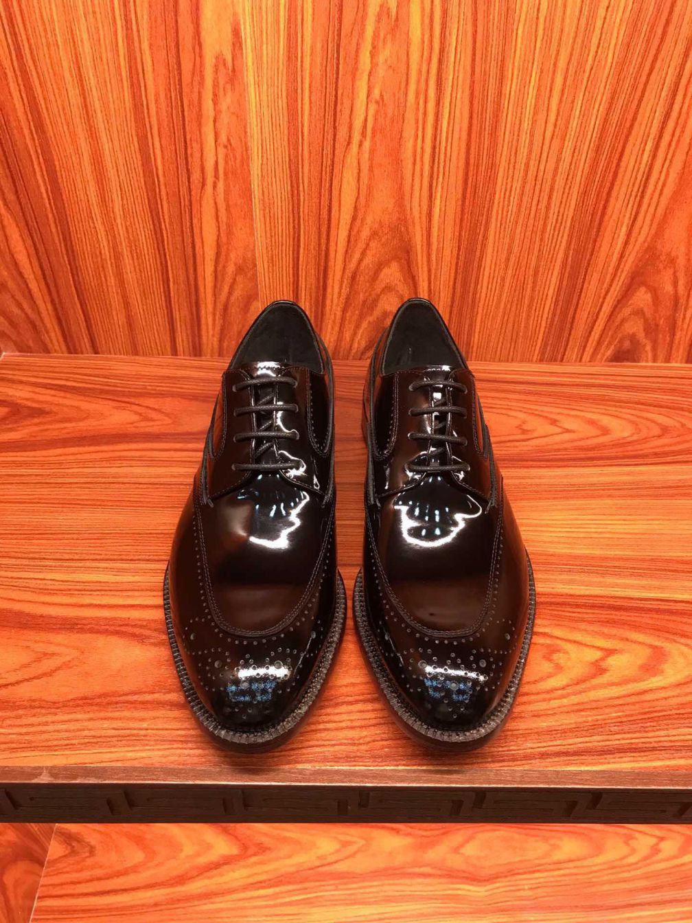 LV Patent Men Shoes