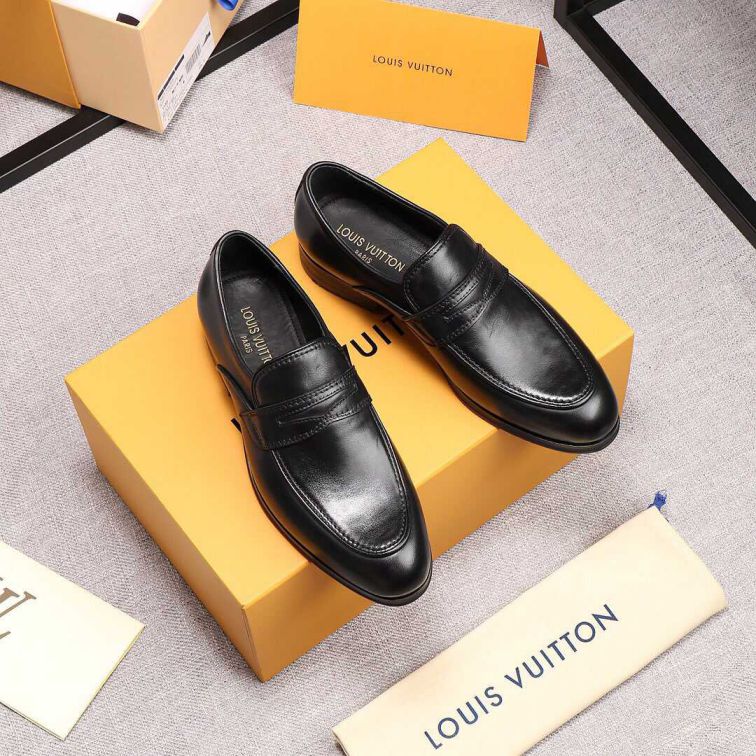 LV Men Business Shoes