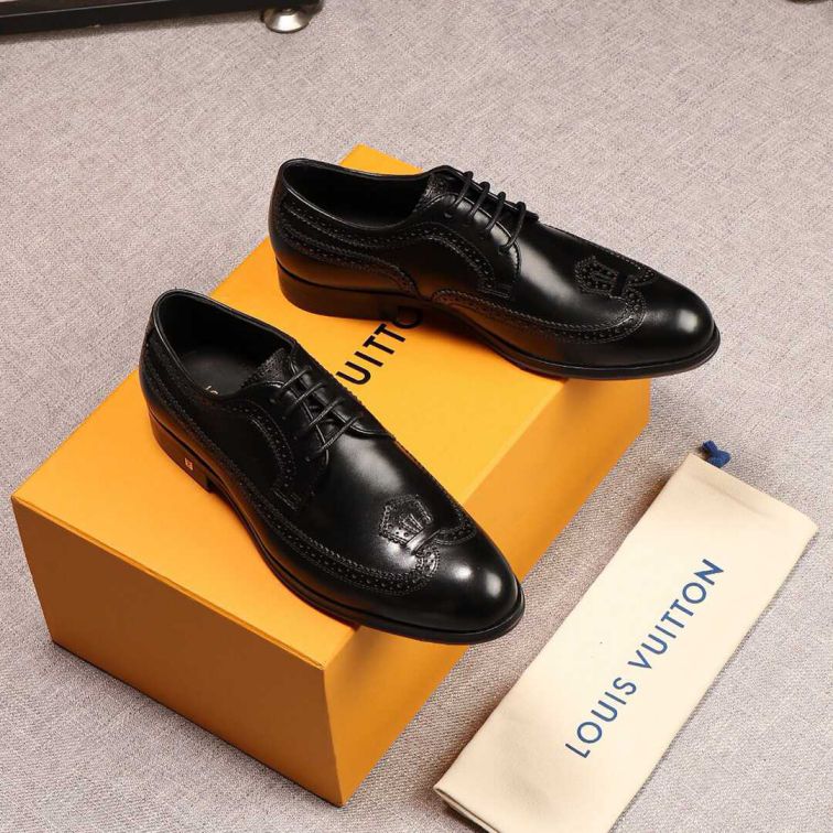 LV Men Business Shoes