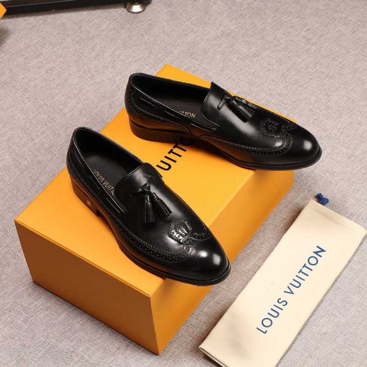 LV Men Business Shoes