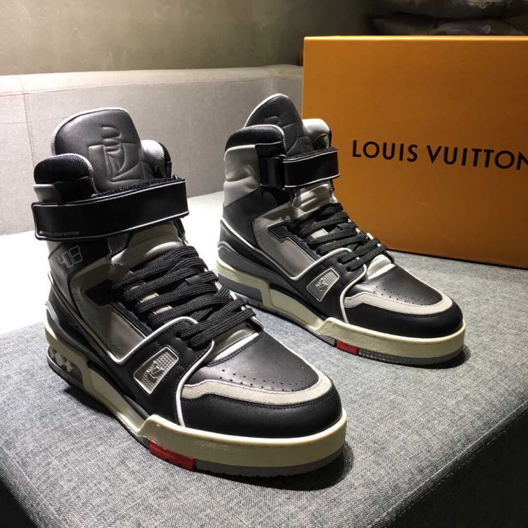 LV 2019FW LV TRAINER Vintage Men Sneakers