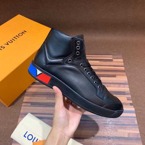 LV Men Leather Sneakers