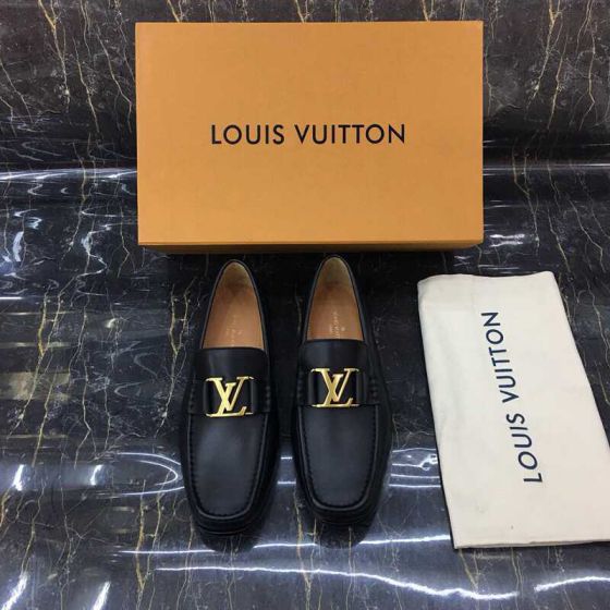 LV Men Leather Shoes