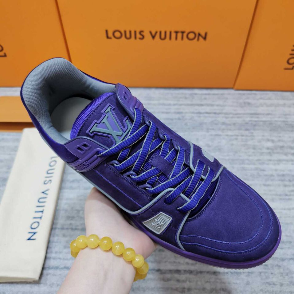 LV 2019 NEW LV TRAINER Men Sneakers