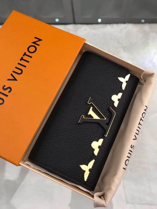 LV Wallets M64551 Taurillon CAPUCINES