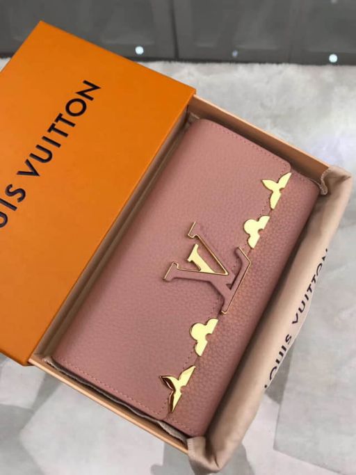 LV Wallets M64552 Taurillon CAPUCINES