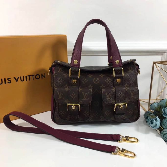 LV Tote Bags M43482 Monogram Woodstock