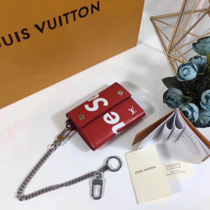 LV Wallets supreme Epi