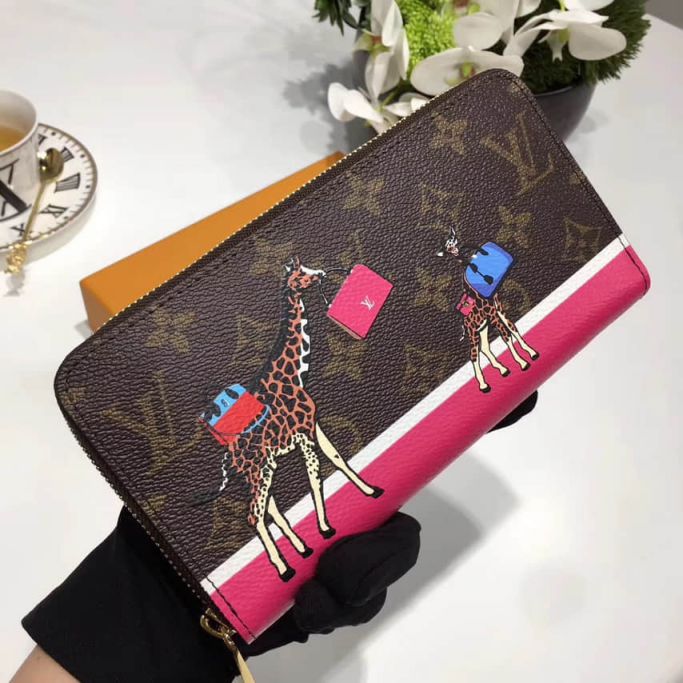 LV Wallets M62085 Monogram Zip