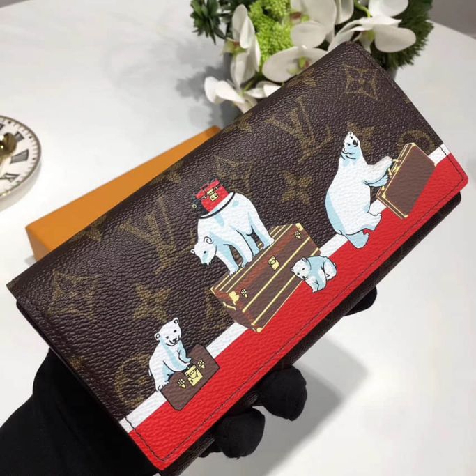 LV Wallets M62086 Monogram Sarah