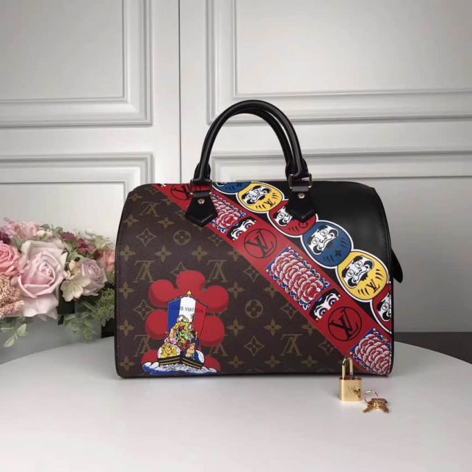 LV Tote Bags 18 Speedy 30 M43505