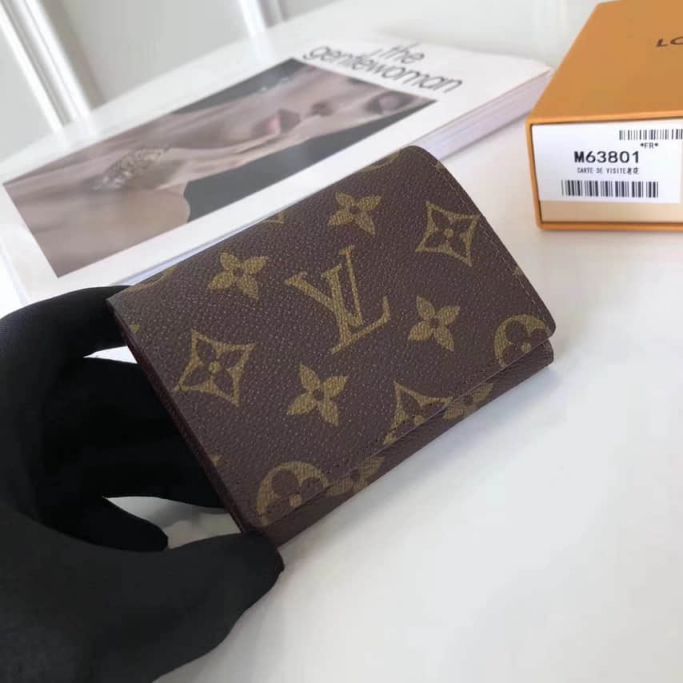 LV Card Holder Enveloppe Carte de Visite M63801