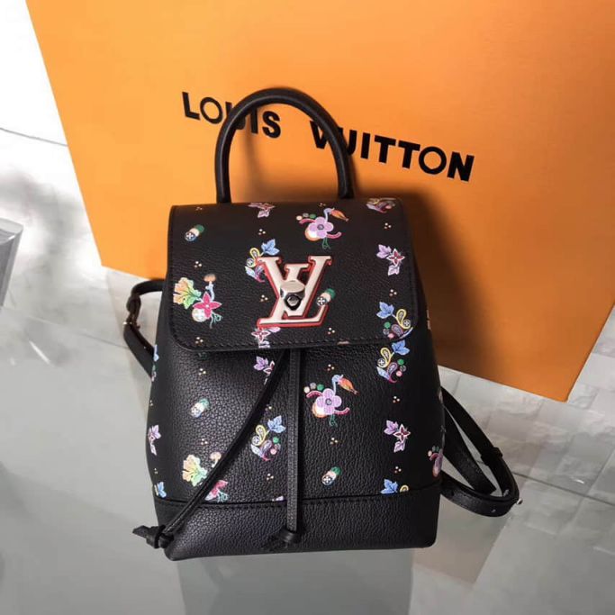 LV Backpack Bags Lockme M54848