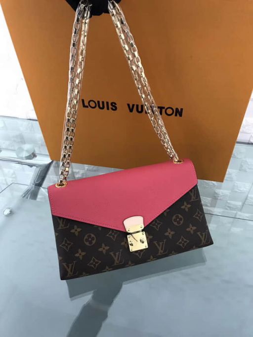 LV Shoulder Bags Monogram Pallas Chain On Chain M41468