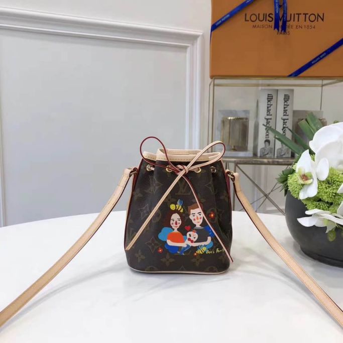 LV Bucket Bags Family 18 bee's family NANO NOE