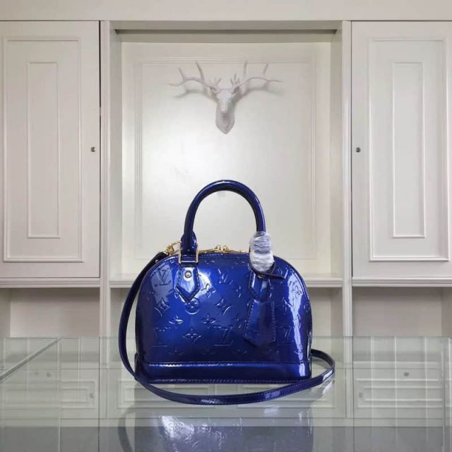 LV Shoulder Bags 91585 Patent Leather