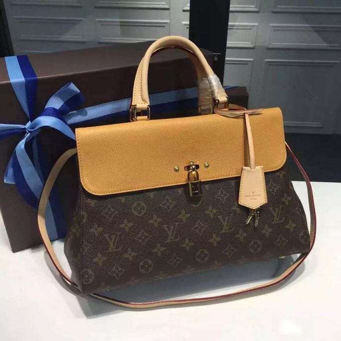 LV Tote Bags M417 78 VENUS Steamer Monogram