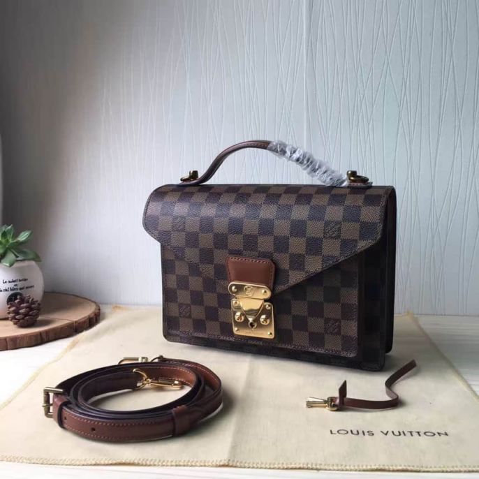 LV Shoulder Bags 2016 Messenger Bag Monogram monceau M51187