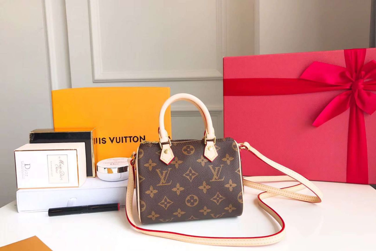 LV Shoulder Bags NANO SPEEDY M61252