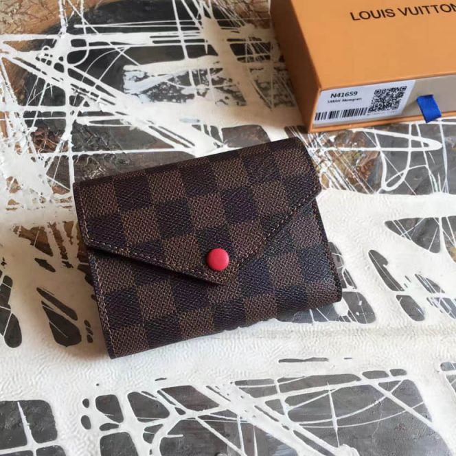 LV Wallets VICTORINE Damier Ebene N41659