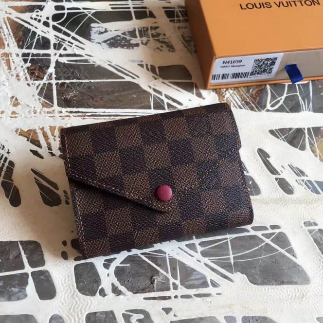 LV Wallets VICTORINE Damier Ebene N41659