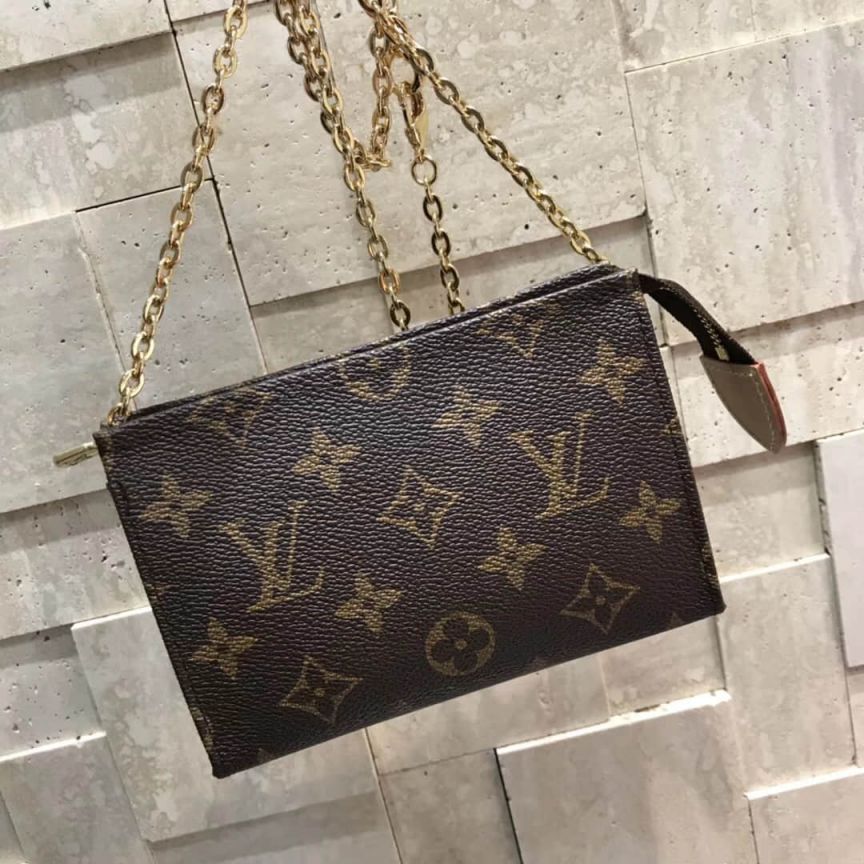 LV Shoulder Bags Monogram On Chain