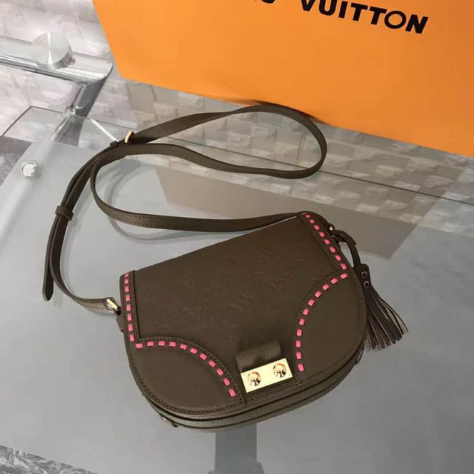 LV Shoulder Bags Junot Monogram Empreinte Blackberry Crossbody M43146