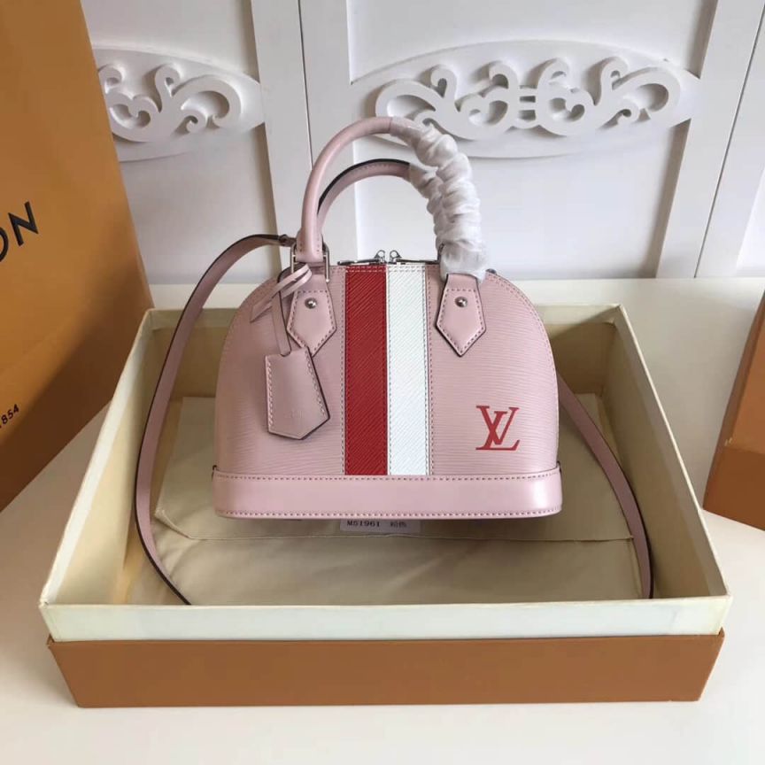 LV Tote Bags Epi Alma BB M51961