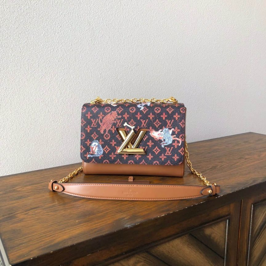 LV Shoulder Bags TWIST MM Crossbody On Chain M44408