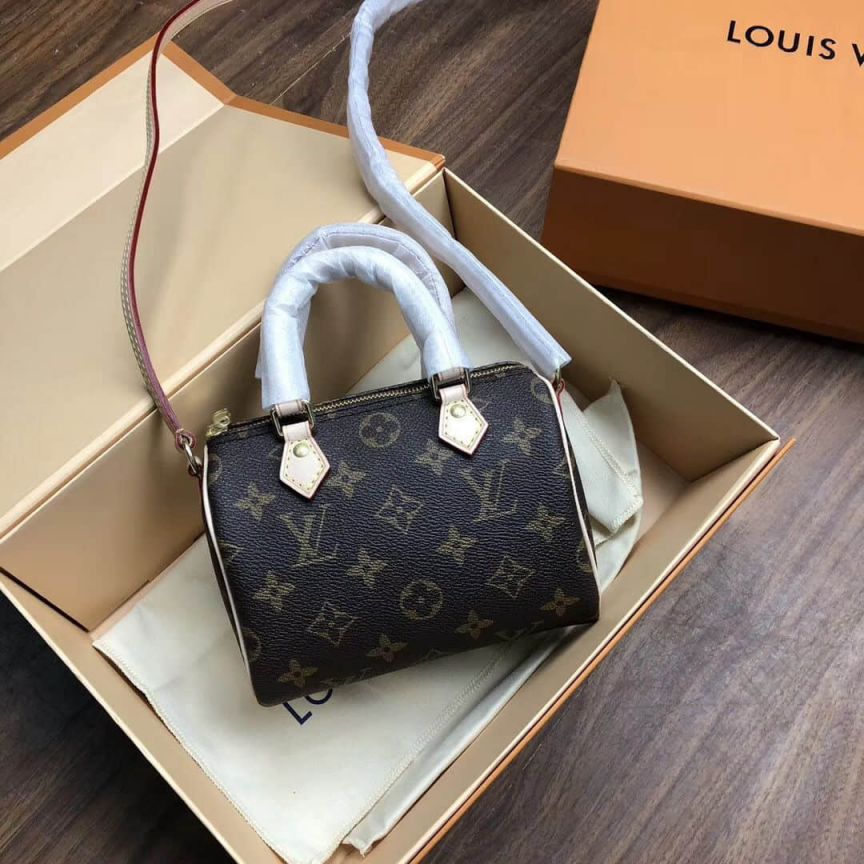 LV Shoulder Bags nano Speedy Crossbody M61252