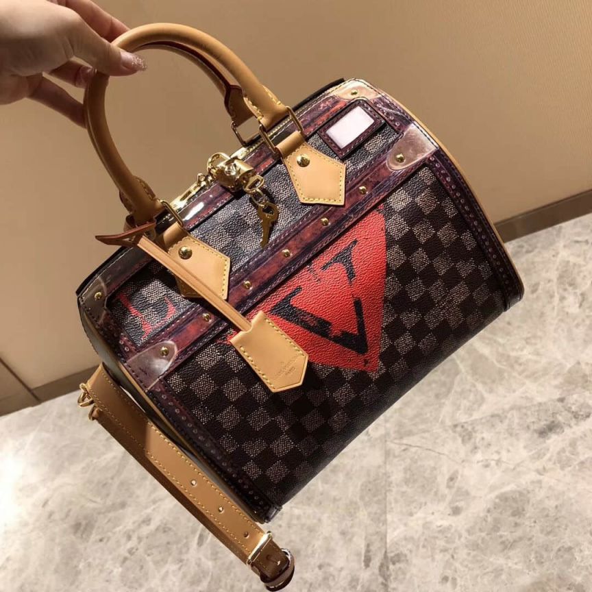 LV Tote Bags 19 SPEEDY 25 V M52249