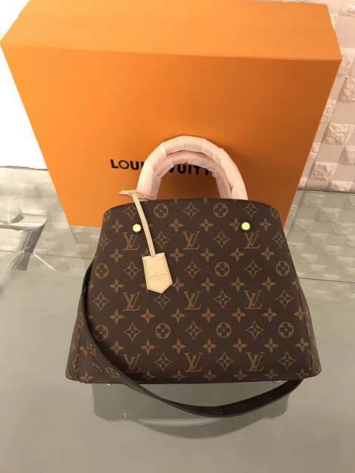 LV Tote Bags M41056 Montaigne BB Monogram