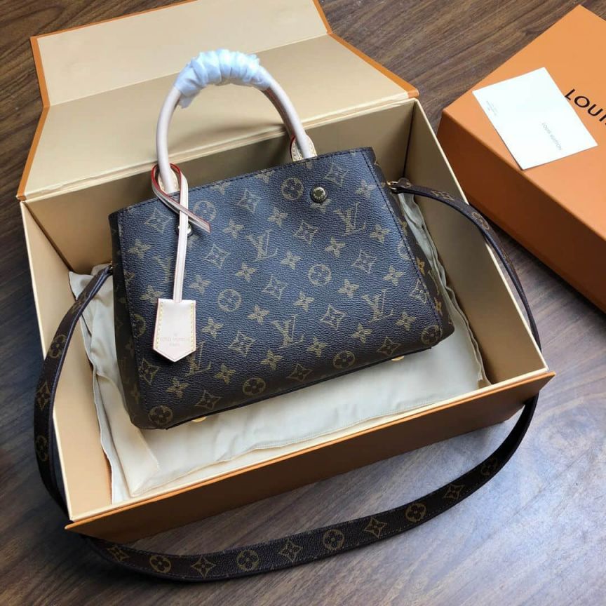 LV Tote Bags MontaigneBB Crossbody M41055