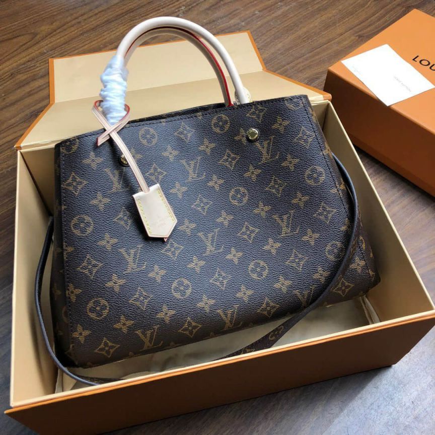 LV Tote Bags MONTAIGNE Crossbody M41056