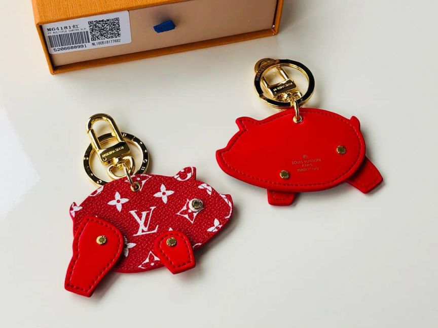 LV PIG Key Bags