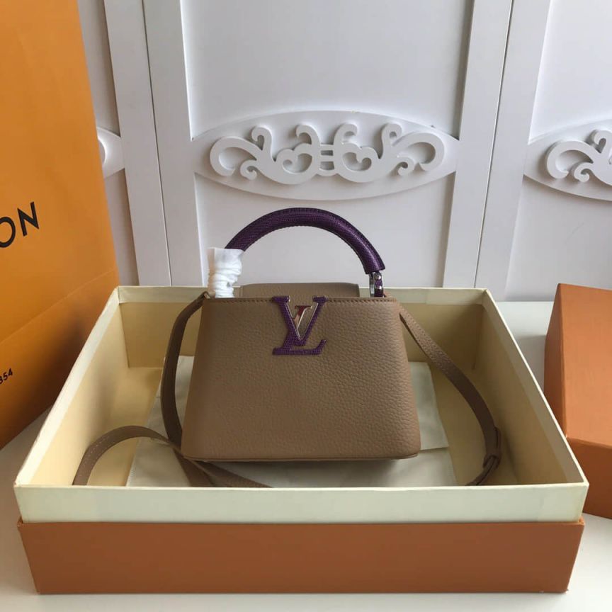 LV Tote Bags N94047 Capucines