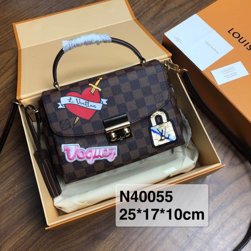 LV Tote Bags CROISETTE N40055