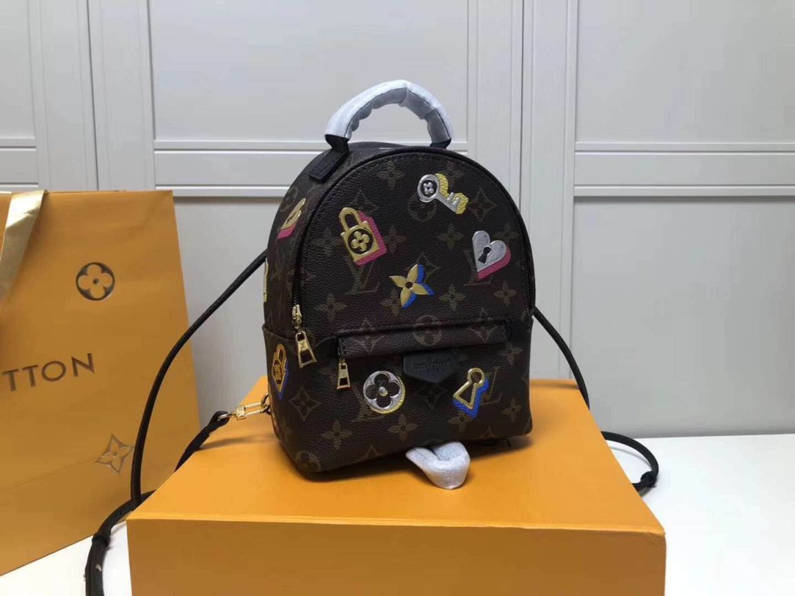 LV Backpack Bags M44367 19 PALM SPRINGS