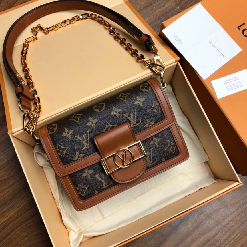 LV Shoulder Bags Mini Dauphine Messenger Bag M44392