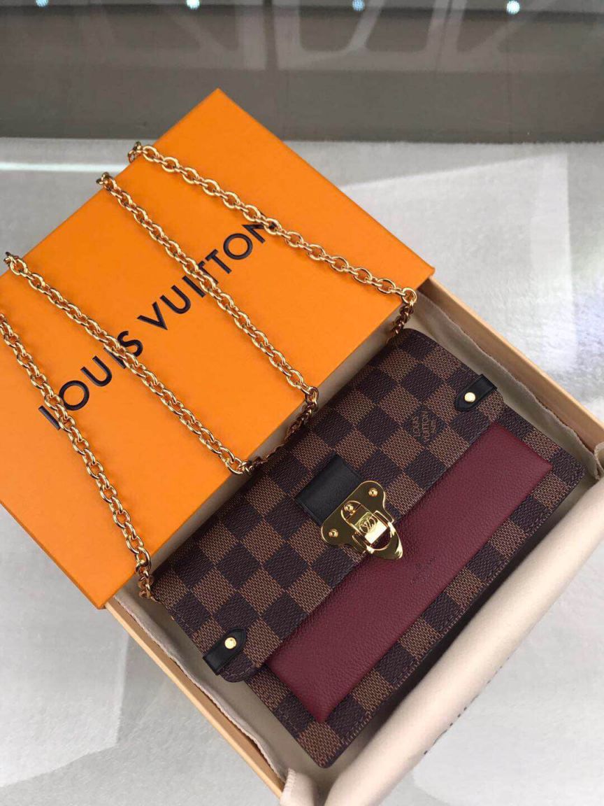 LV Shoulder Bags N60222 VAVIN On Chain