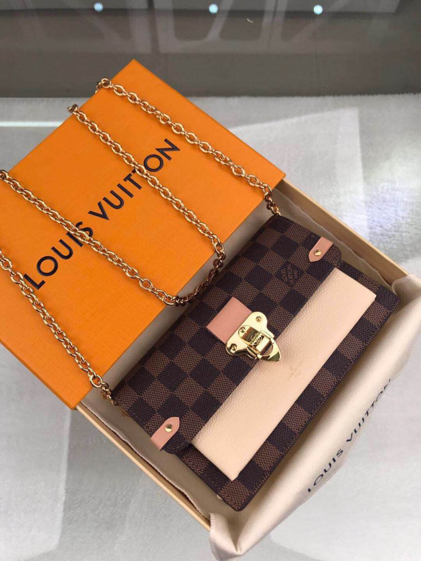 LV Shoulder Bags N60237 VAVIN On Chain