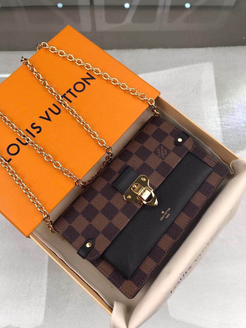 LV Shoulder Bags N60221 VAVIN On Chain