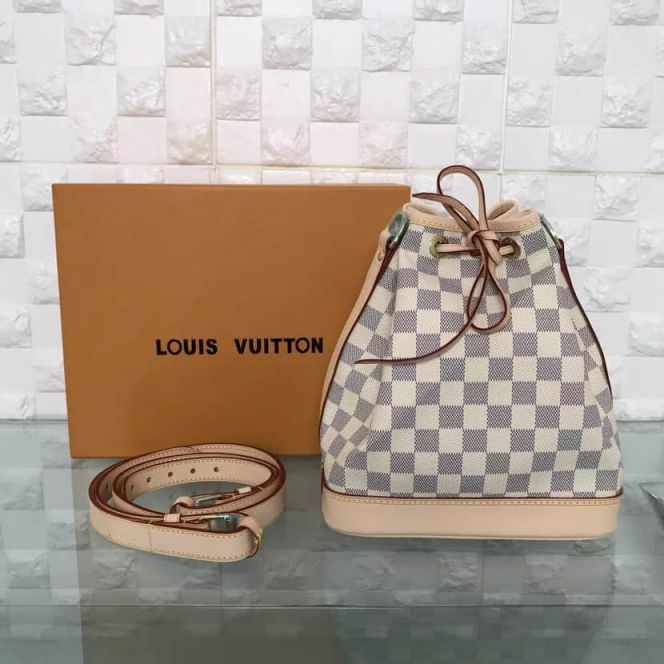 LV Shoulder Bags NOE BB Damier Azur N41220