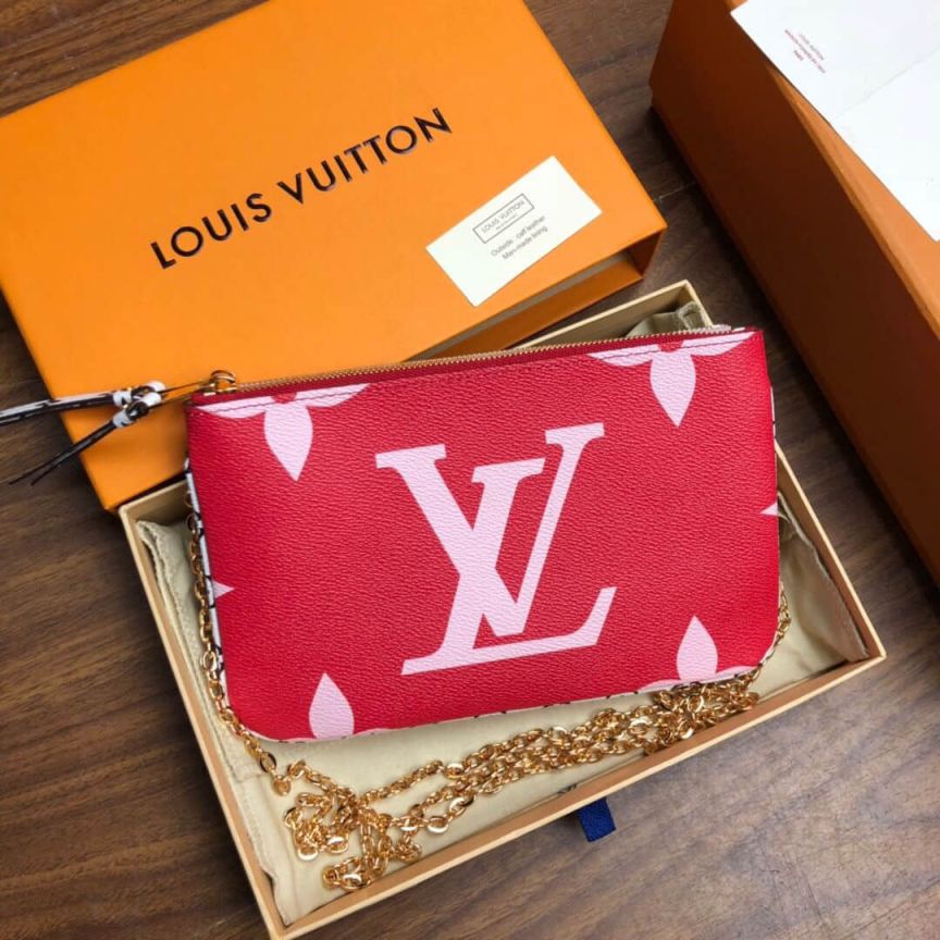 LV Shoulder Bags M67561 Pochette Double Zip On Chain Crossbody